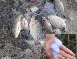 Fishing rod net