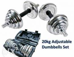 Adjustable 20Kg Dumbbell Available