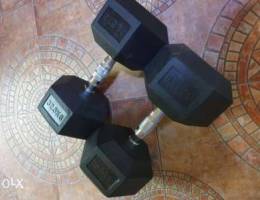 32.5 KG DUMBELLS - new