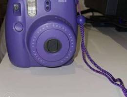 purple polaroid camera mini 8