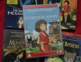 5 Studio Ghibli Movies in DVD