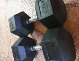 Dumbells 32.5 kg - bought for BD 71