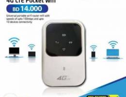 4G LTE Pocket Wifi (Free Delivery)