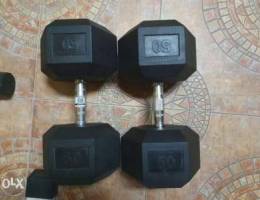 50 kg + 50 kg dumbells brand new