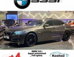 BMW 535 i 2014 Agent maintained Full optio...