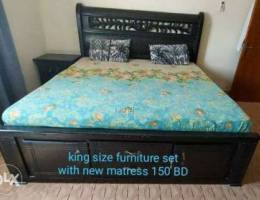 Selling Bed room set and home appliances