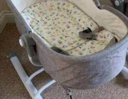 Mothercare England baby bed +rocker