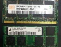 Ddr2 rams for laptop