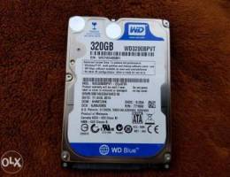 WD 320GB SATA 2.5in Hard Disk Drive