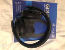 PS4 Gold wireless headset