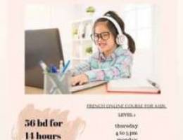 French online course group for kids