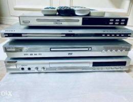 4 DVD players for sale. Dolby, Mp3, Mp4, D...