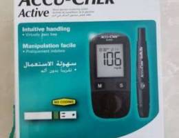 ACCU CHEK Active glucometer Sealed pack br...