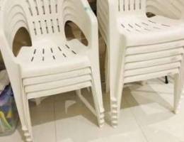 Garden Chairs - Total 10