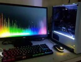 I want to buy a gaming pc and gaming monit...