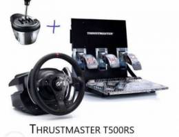 Thrustmaster Racing wheel + pedals + gearb...