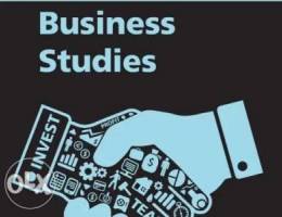 Tuitions Available for business studies