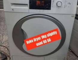 Beko Dryer 9kg slightly used in good condi...