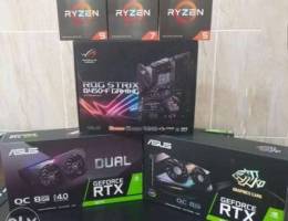 Rtx 3070 3060 ti 5600x 5800x 5900x