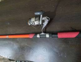 Fishing rod and Fishing reel