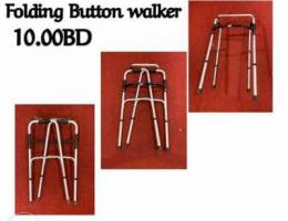 folding button walker