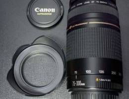 canon zoom lens 75-300mm usm