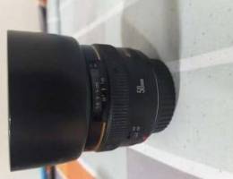 Canon lense 50mm 1.4f for sale