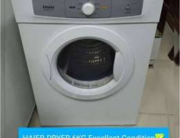 Dryer 6KG excellent condition delivery ava...