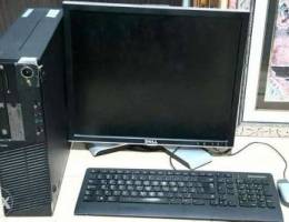 Intel i5 with 75 hz monitor computer set f...