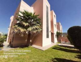 modern semi furnished villa with private p...