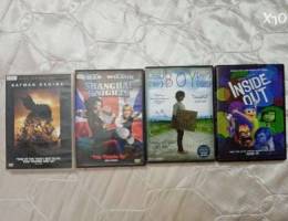 {-DVD Movies for only 1 BD, 4 pieces! -}