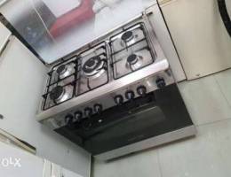 Glem Gas 5 burners italian excellent condi...