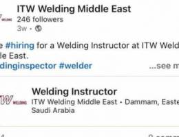 Welding Demonstrator / Instructor