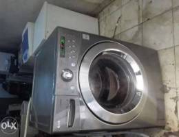 17kg lg withe dryer havy duty londry