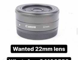 Canon 22mm f2