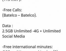 Batelco old SIM package for sale