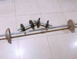 Barbal Set + FREE Dumbbell Set