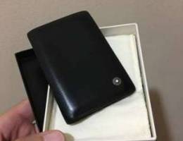 montblanc wallet and card holder