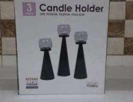 3 piece candle holder