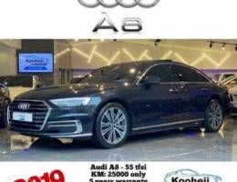 Audi A8 - 55 tfsi 2019 Agent maintained *5...