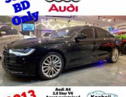 Audi A6 2013 2.8 liter V6 2 owners Mileage...