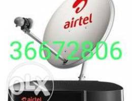 Airtel dish and receiver full HD arobsat a...