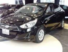 Hyundai accent for monthely rent