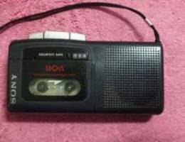 Sony mini tape recorder