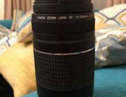 Canon 75-300mm f4-5.6 with Vari ND and Sky...