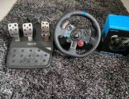 logitech g29 steering wheel with shifter