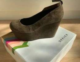 Office Dark Khaki green wedges Size EU38 U...