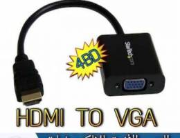 Hdmi to vga . VGA to hdmi both have