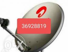 Airtel dish fixing