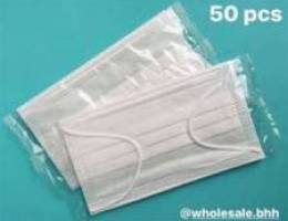 white individual packed mask available (no...